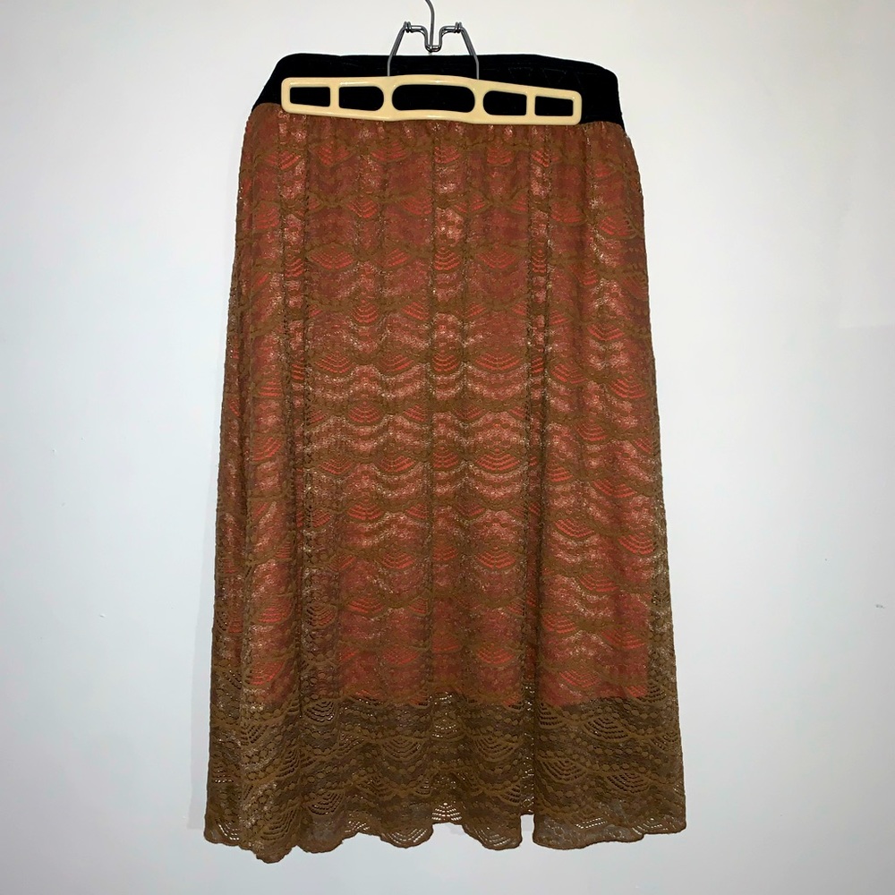 Lace LulaRoe skirt-size XL
